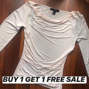 🌀B1G1 FREE🌀 Studded Blush Top Forever 21